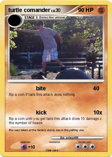 Pokemon turtle comander