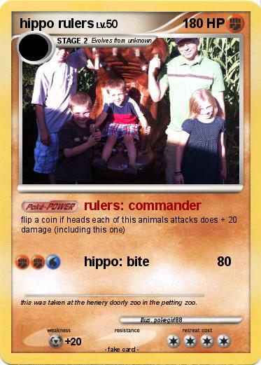 Pokemon hippo rulers