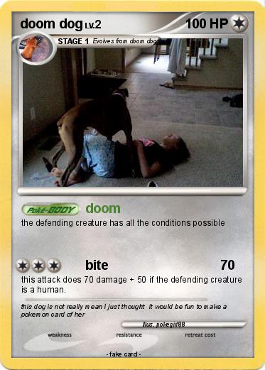 Pokemon doom dog