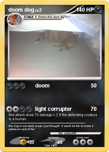 Pokemon doom dog