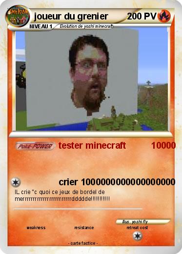 Pokemon joueur du grenier