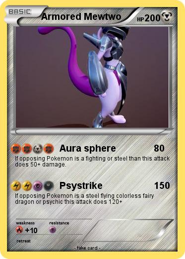 Pokemon Armored Mewtwo