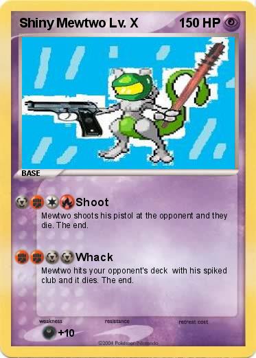 Pokemon Shiny Mewtwo Lv. X