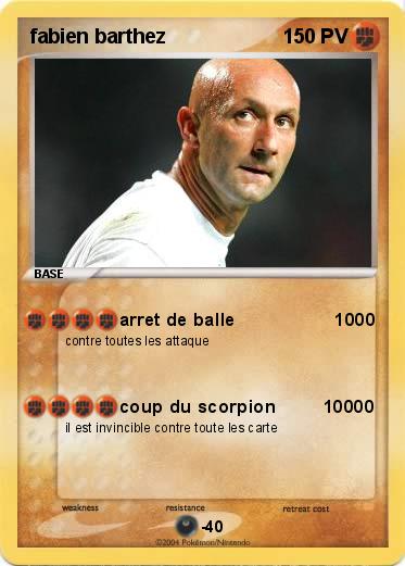 Pokemon fabien barthez