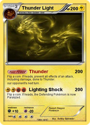 Pokemon Thunder Light