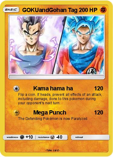 Pokemon GOKUandGohan Tag