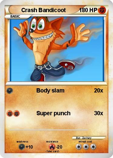 Pokemon Crash Bandicoot