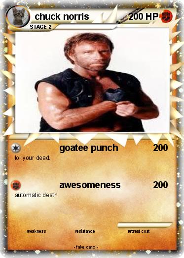 Pokemon chuck norris