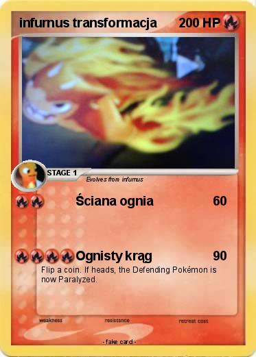 Pokemon infurnus transformacja