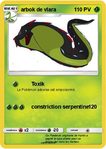 Pokemon arbok de vlara