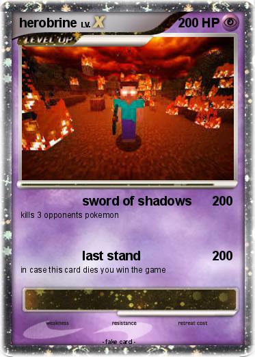 Pokemon herobrine