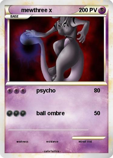 Pokemon mewthree x