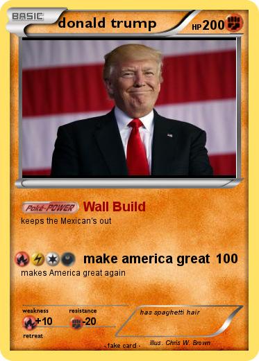 Pokemon donald trump