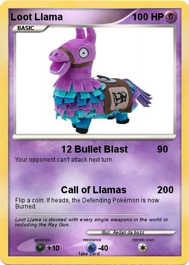 Pokemon Loot Llama