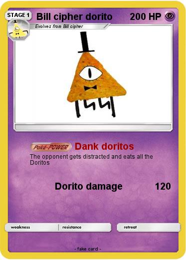 Pokemon Bill cipher dorito
