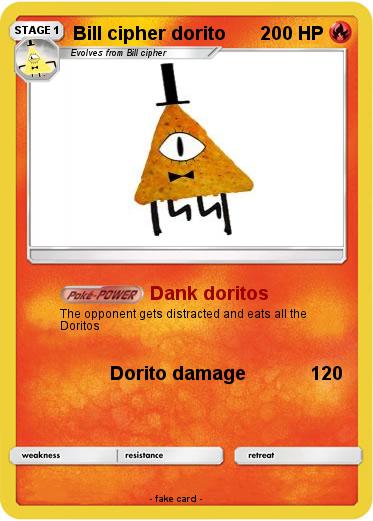 Pokemon Bill cipher dorito