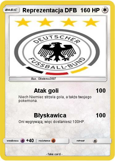 Pokemon Reprezentacja DFB