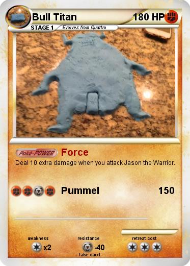 Pokemon Bull Titan