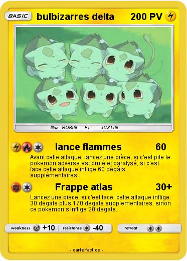 Pokemon bulbizarres delta