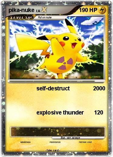 Pokemon pika-nuke