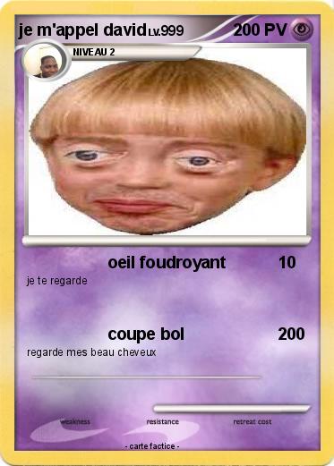 Pokemon je m'appel david