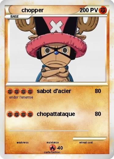 Pokemon chopper