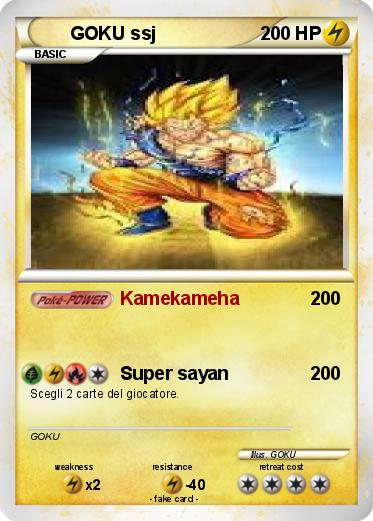 Pokemon GOKU ssj