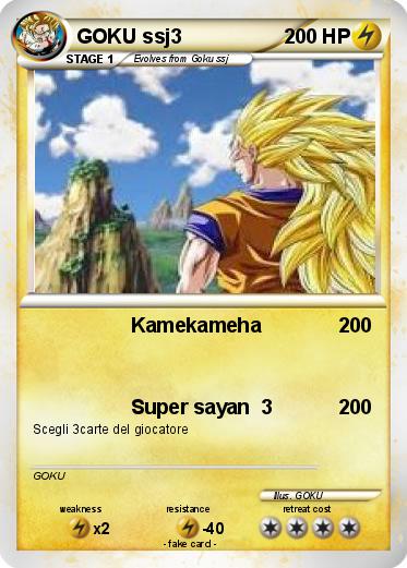 Pokemon GOKU ssj3