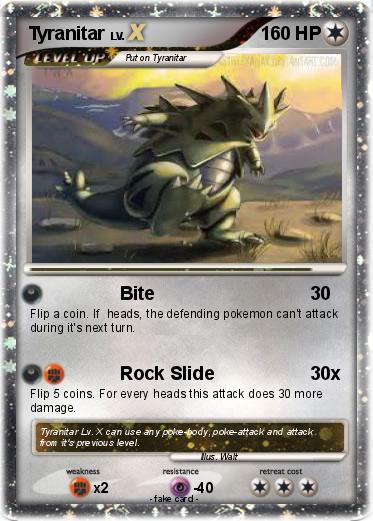 Pokemon Tyranitar