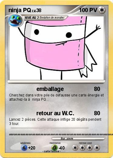 Pokemon ninja PQ