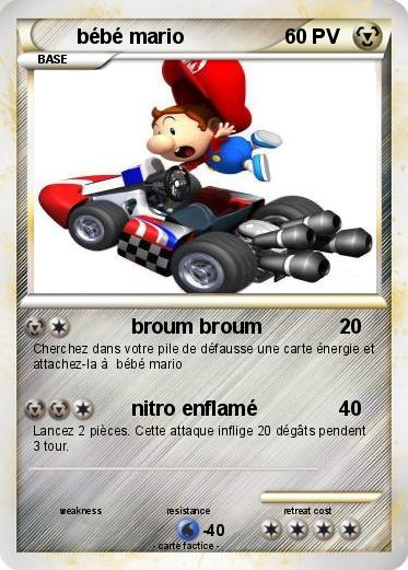 Pokemon bébé mario