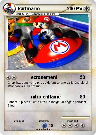 Pokemon kartmario