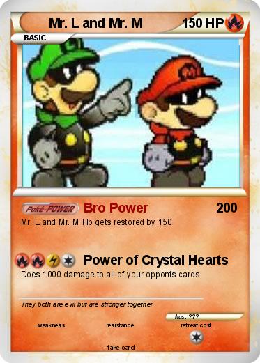 Pokemon Mr. L and Mr. M