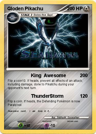 Pokemon Gloden Pikachu