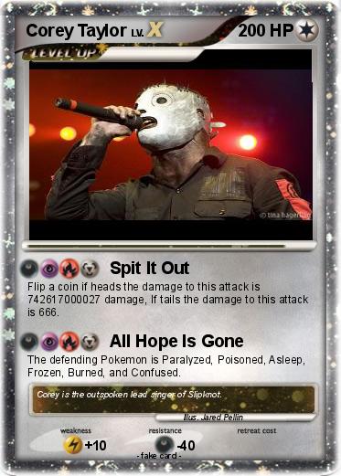 Pokemon Corey Taylor
