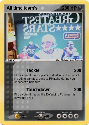 Pokemon All time team's