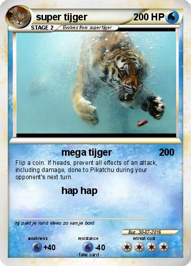 Pokemon super tijger