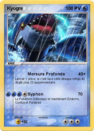 Pokemon Kyogre