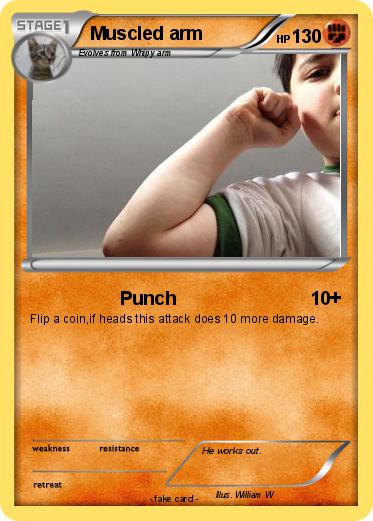Pokemon Muscled arm