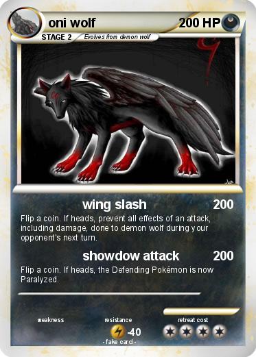 Pokemon oni wolf
