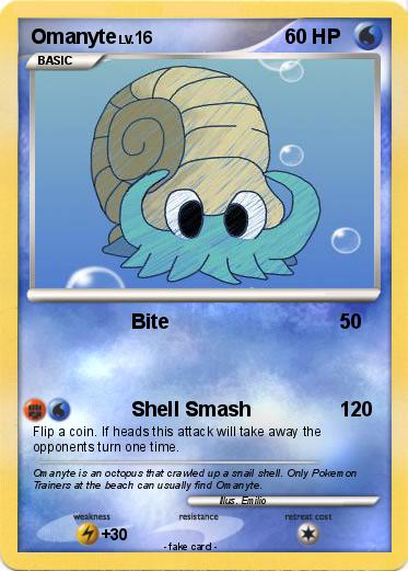 Pokemon Omanyte