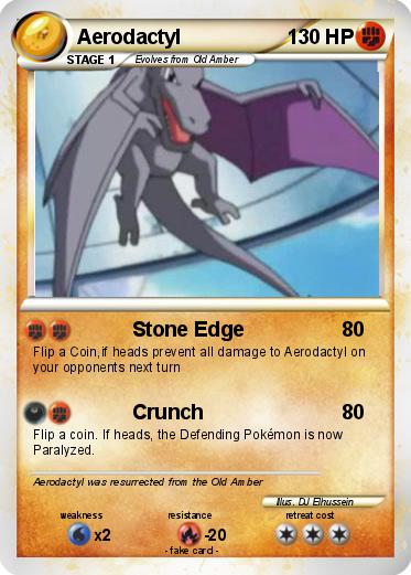 Pokemon Aerodactyl