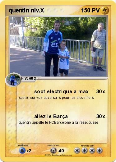 Pokemon quentin niv.X