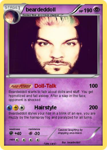Pokemon beardeddoll