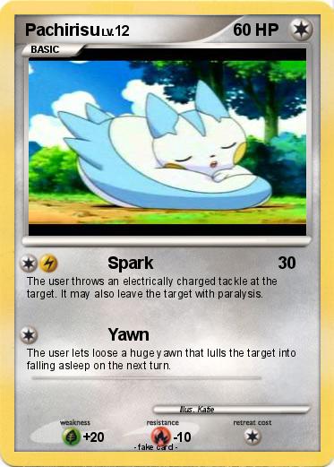 Pokemon Pachirisu