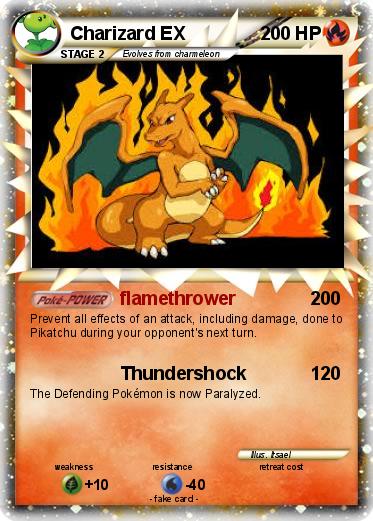 Pokemon Charizard EX