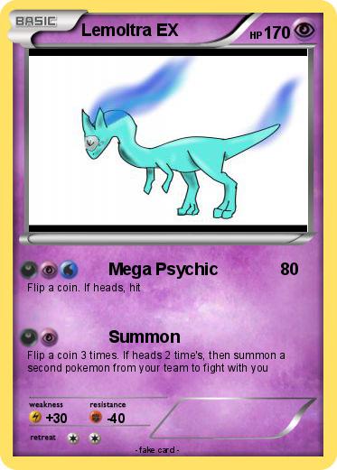Pokemon Lemoltra EX