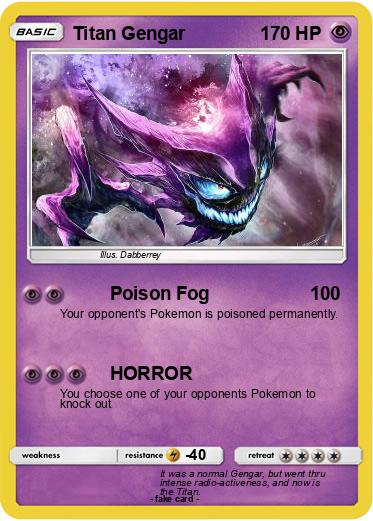Pokemon Titan Gengar