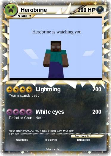 Pokemon Herobrine