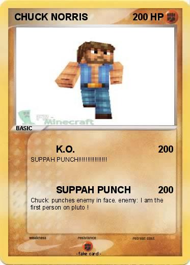 Pokemon CHUCK NORRIS